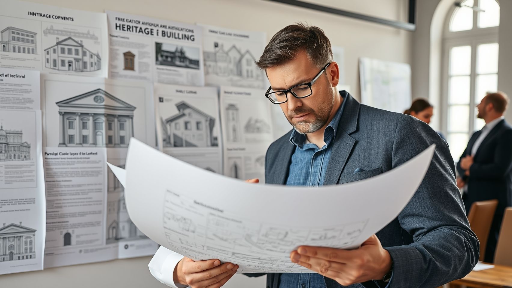 Architecte des Bâtiments de France consultant des plans